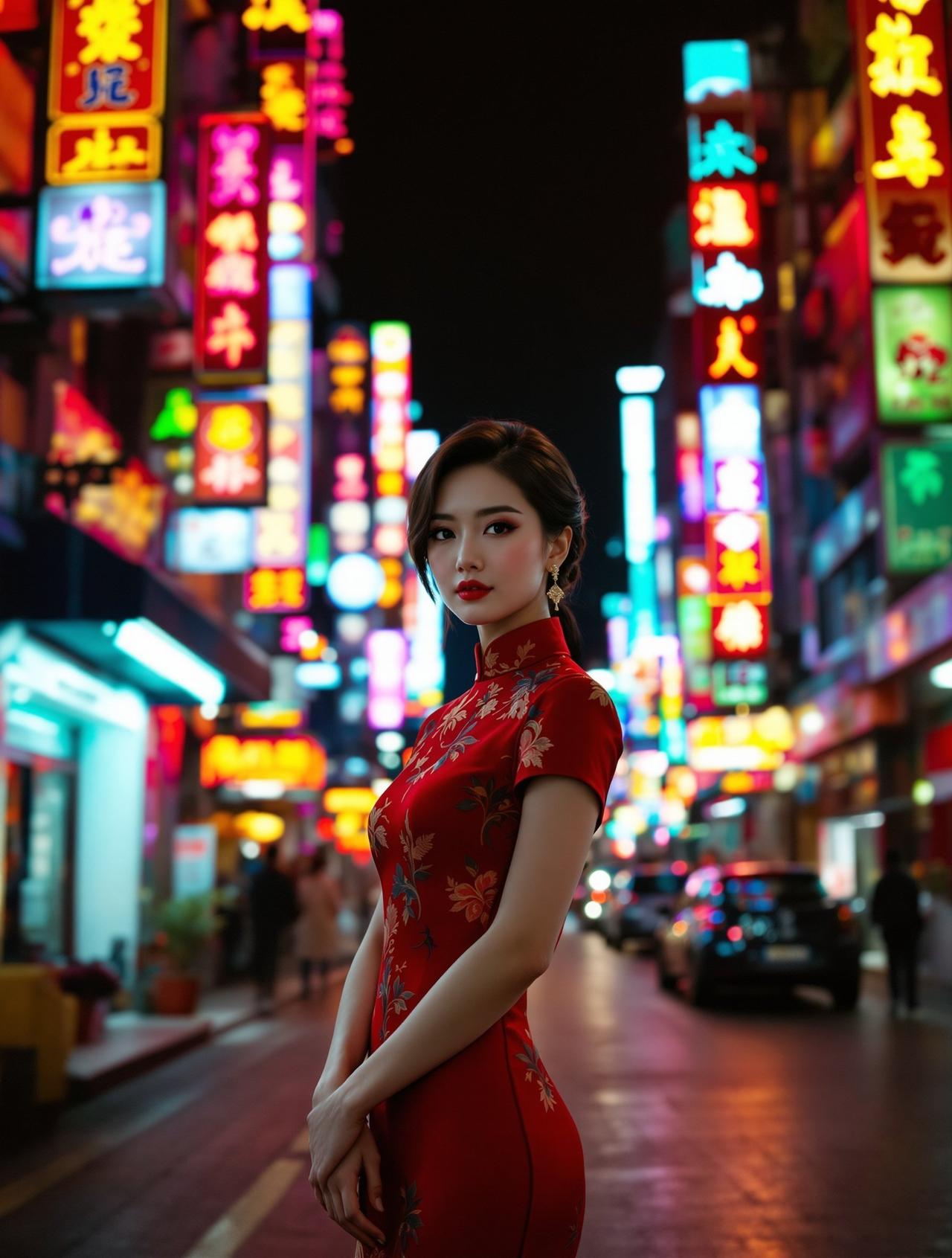 福利姬写真排行榜第2名霓虹夜色