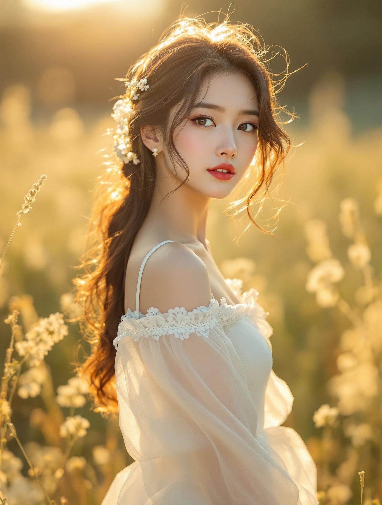 福利姬写真排行榜第6名晨光中的少女