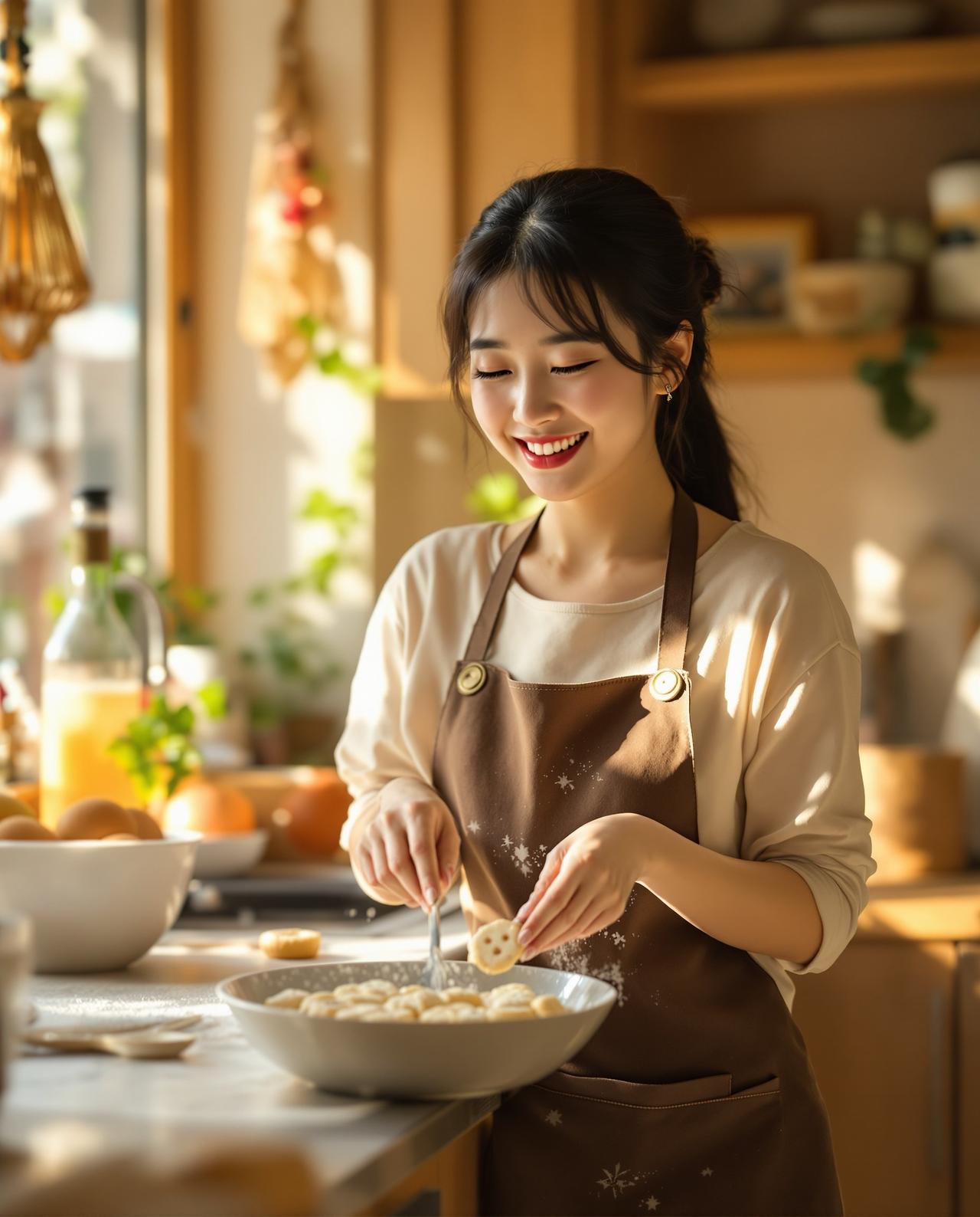 福利姬写真素人写真写真作品《烘焙时光》